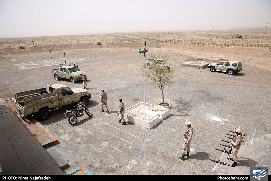 بازدید خبرنگاران از مرز تایباد