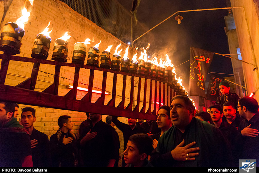 آیین سنتی مشعل گردانی