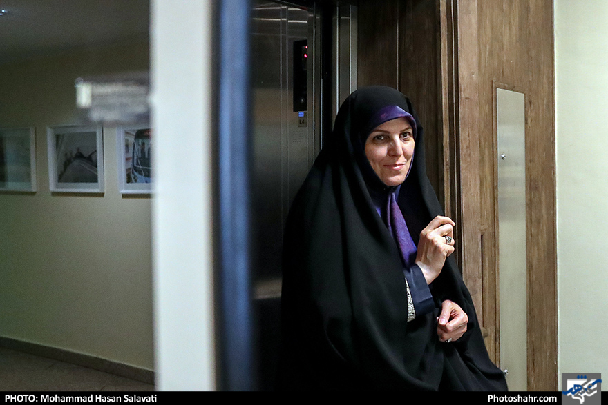 حضور شهیندخت مولاوردی در شهرآرا