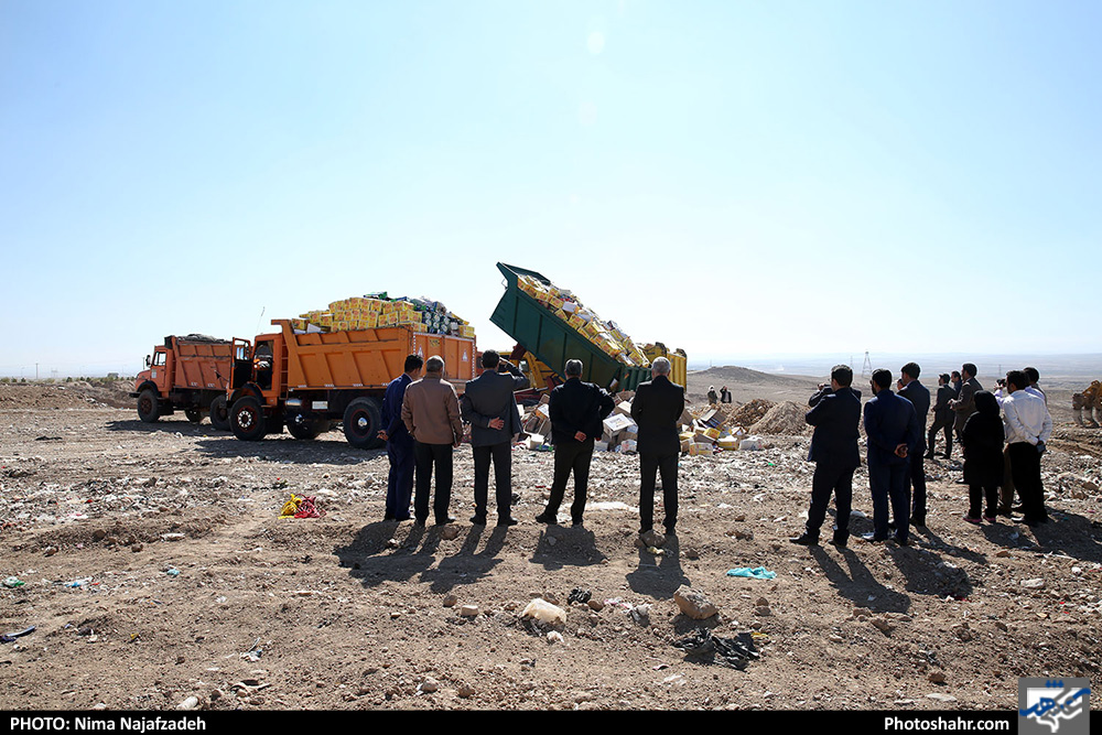 امحای کالاهای قاچاق