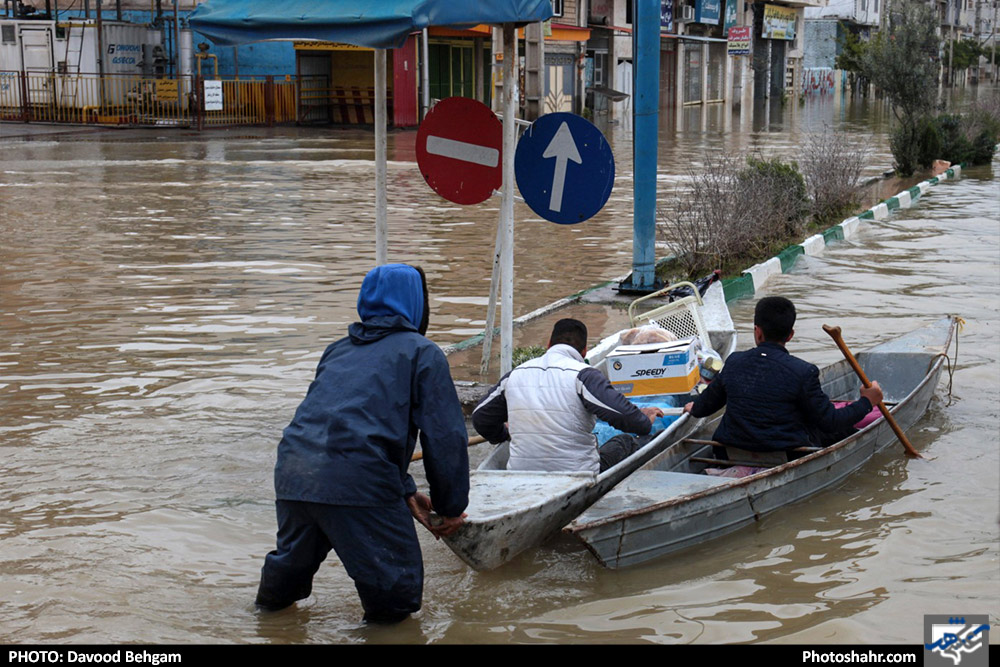 پنجمبن روز سیل در 