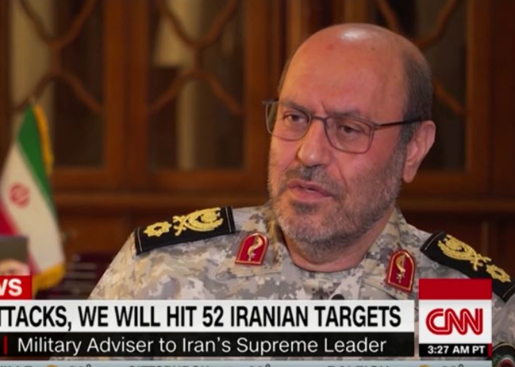 هدف قرار دادن مقر‌های نظامی آمریکا، پاسخ ایران به ترور سپهبد سلیمانی