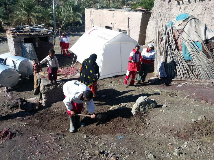 امدادرسانی به ۲۷ روستای درگیر سیلاب در سیستان و بلوچستان+ویدئو