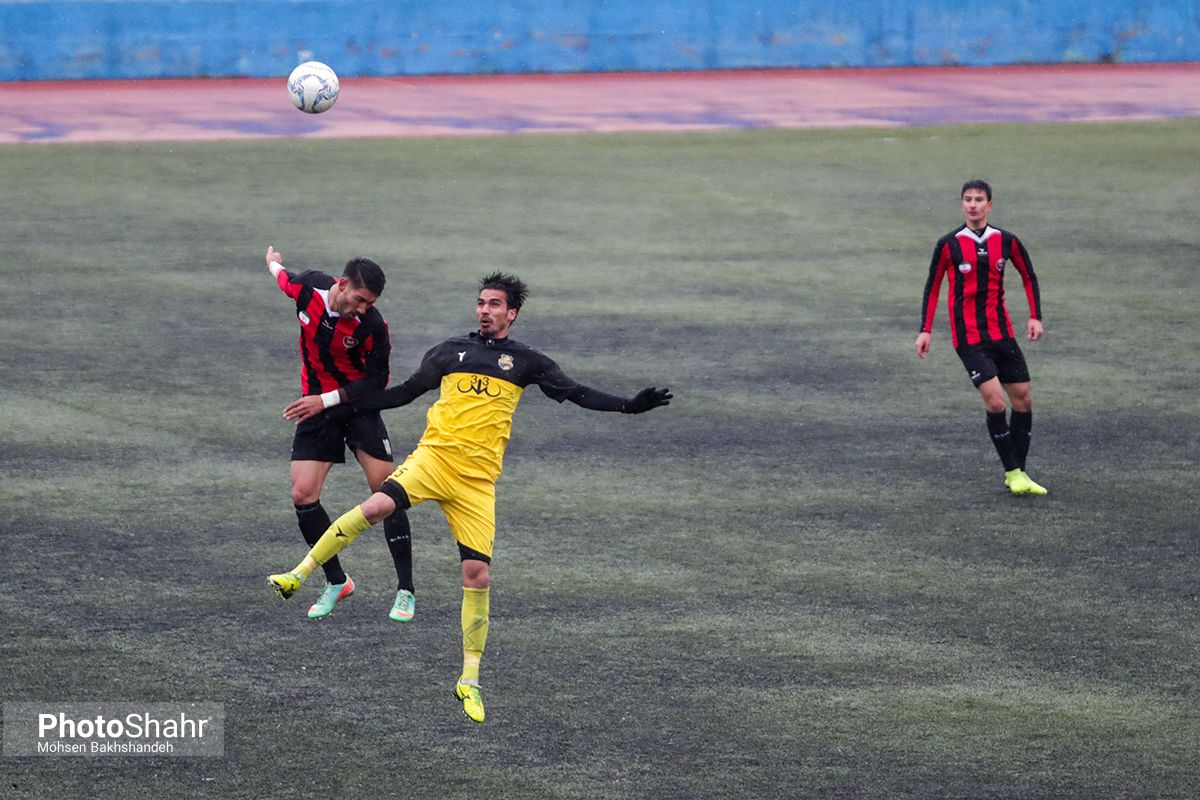 لیگ دسته سه فوتبال کشور/ مسابقه مهاجرنوین و نگین سناباد