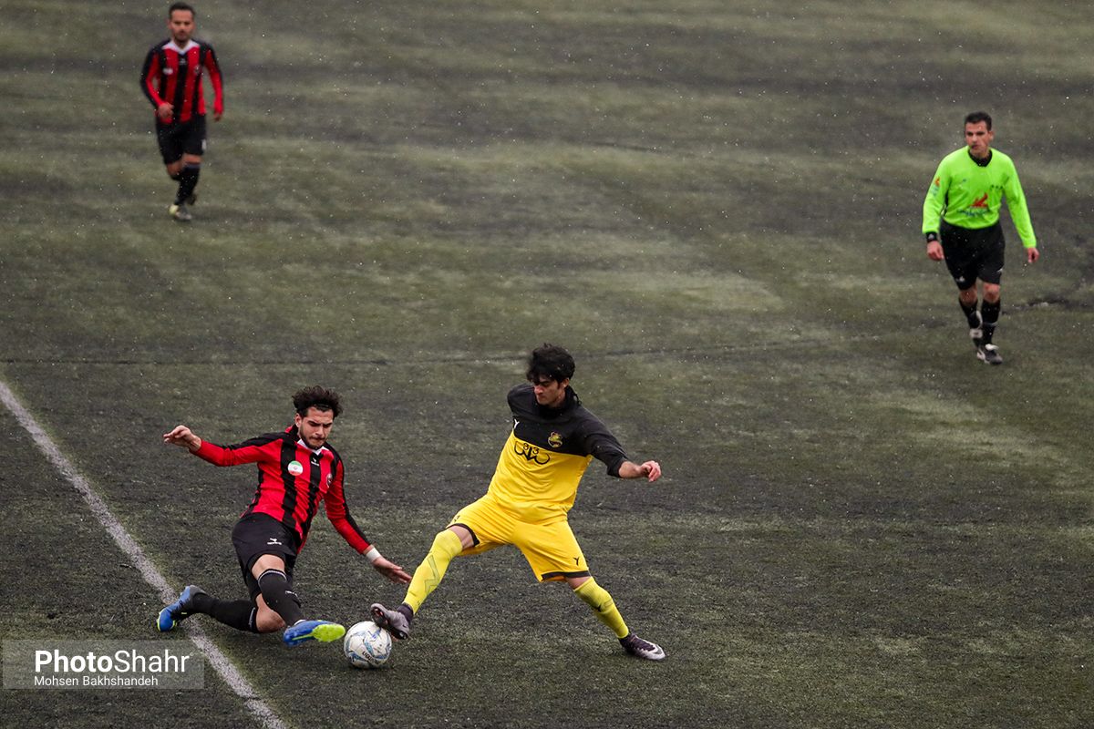 لیگ دسته سه فوتبال کشور/ مسابقه مهاجرنوین و نگین سناباد