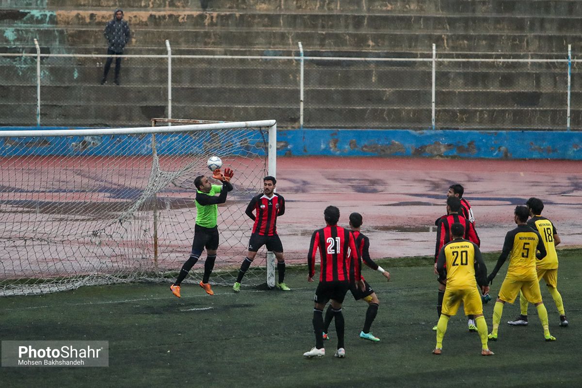 لیگ دسته سه فوتبال کشور/ مسابقه مهاجرنوین و نگین سناباد