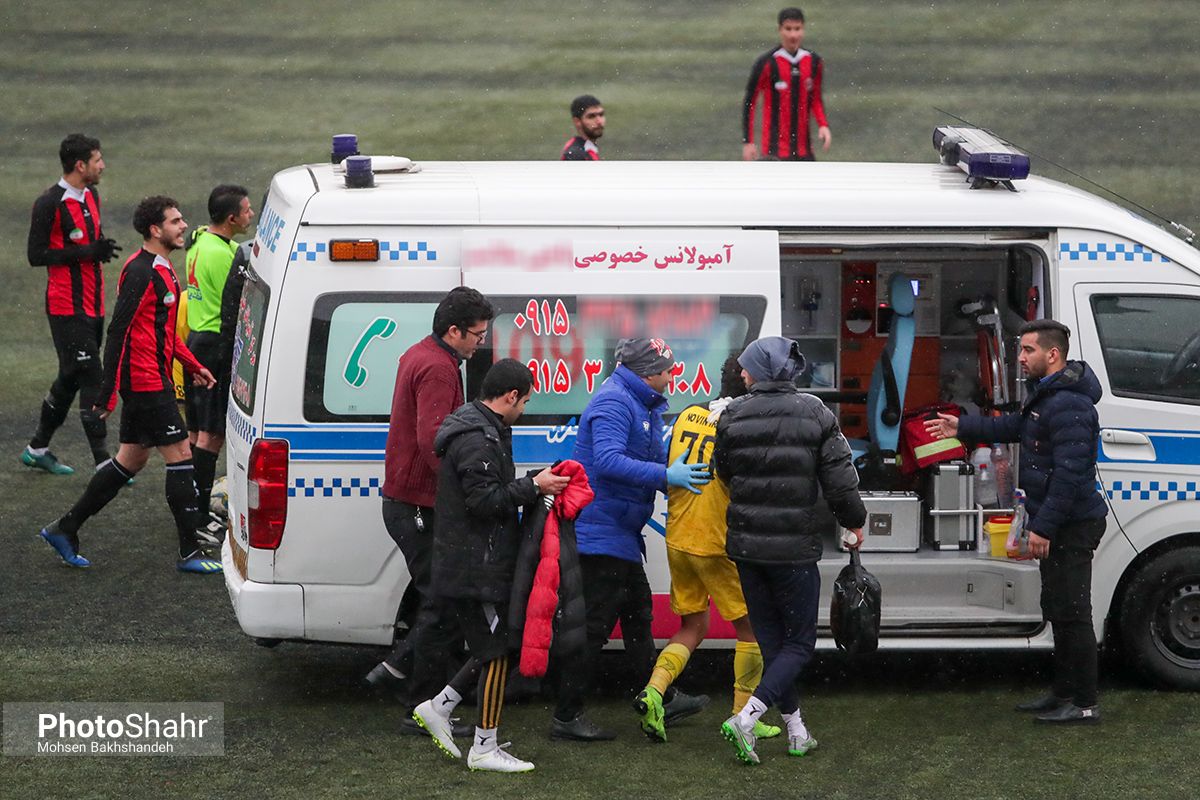 لیگ دسته سه فوتبال کشور/ مسابقه مهاجرنوین و نگین سناباد