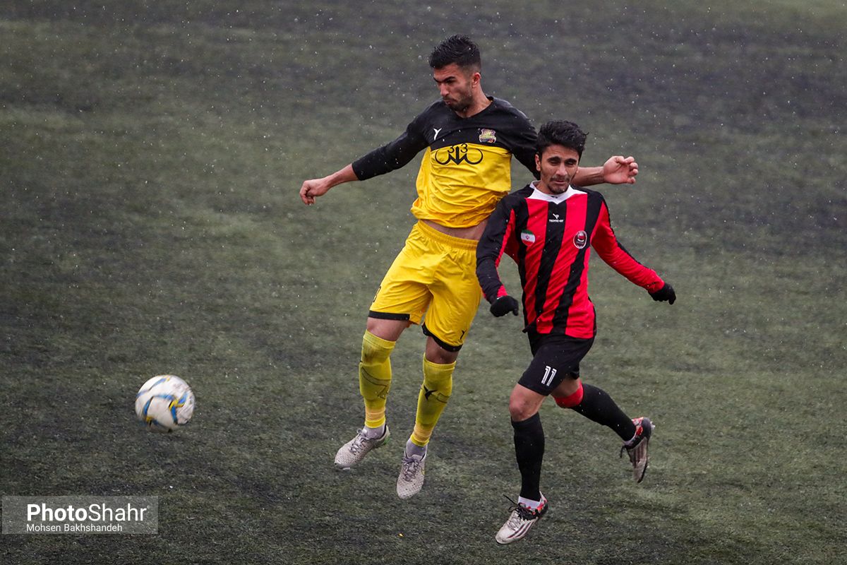 لیگ دسته سه فوتبال کشور/ مسابقه مهاجرنوین و نگین سناباد