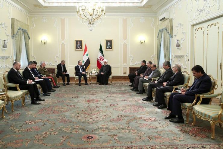 نخست وزیر سوریه با روحانی دیدار کرد