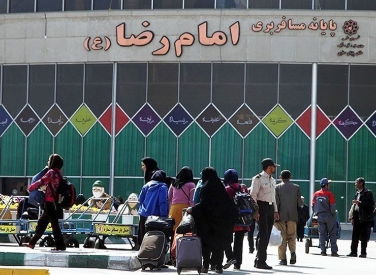 حذف دلالان از ورودی پایانه مسافربری مشهد