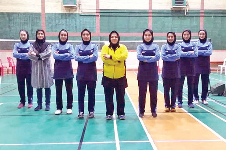 مدال نقره دختران بدمینتون‌باز مشهدی در لیگ برتر بدمینتون بانوان کشور
