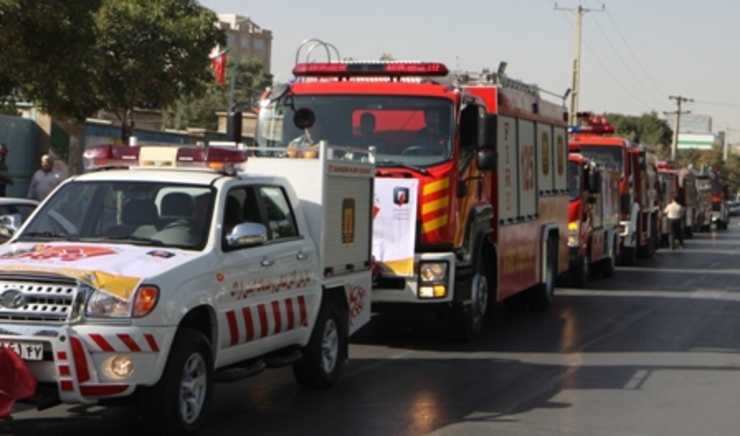 ۴۰ آتش‌نشان مشهدی در مسیر راهپیمایی ۲۲ بهمن مستقر می‌شوند