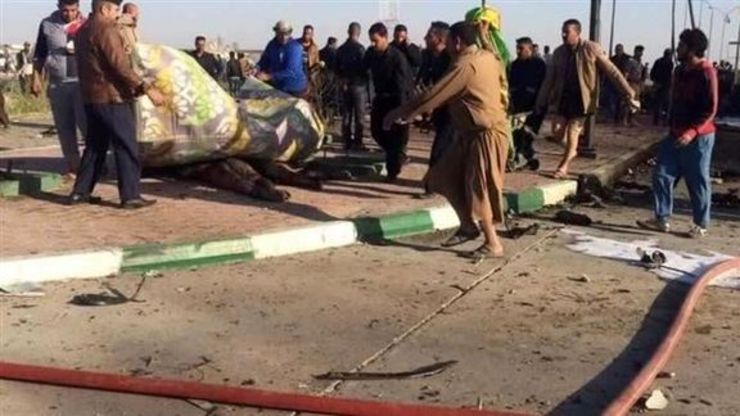 ۲ کشته و ۱۱ زخمی در انفجار تروریستی خانقین عراق