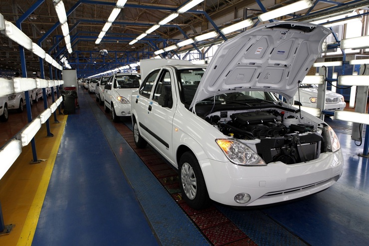 تولید روزانه خودرو در ایران به ۴ هزار دستگاه رسید