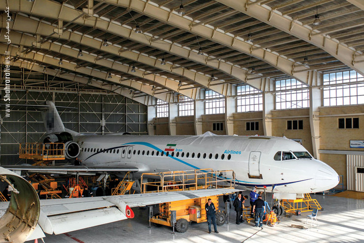 گزارشی از چکاپ و بررسی هواپیما‌های مسافربری در فرودگاه مشهد