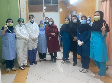 تولد نوزاد از مادر مبتلا به کرونا در بابل+تصاویر