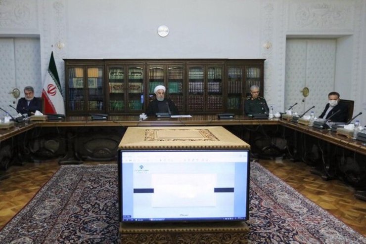 برگزاری جلسه ستاد ملی مبارزه با کرونا به ریاست روحانی