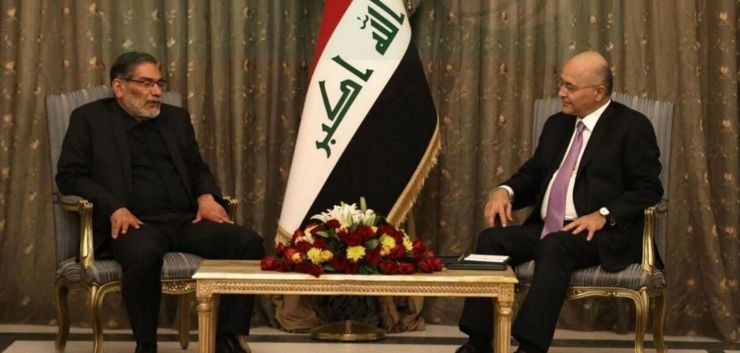 تاکید شمخانی و صالح بر لزوم همکاری ایران و عراق علیه تروریسم