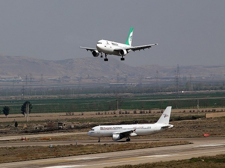 کاهش ۴۰ درصدی پروازهای فرودگاه تبریز به مشهد