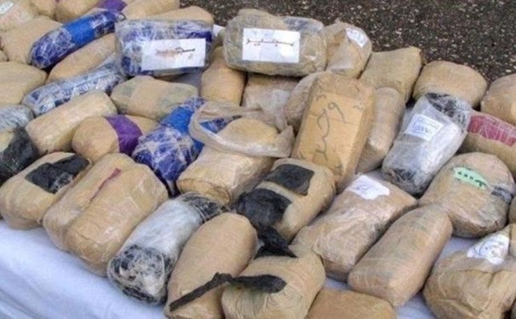 کشف ۱۴۷ کیلو مواد مخدر از محموله برنج در ورودی مشهد