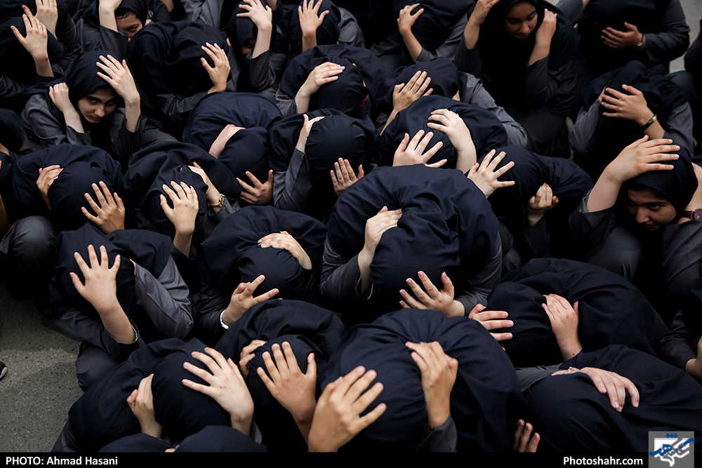 مانور ایمنی در مدرسه دخترانه عترت آبکوه
