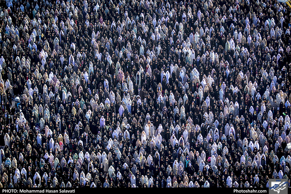 اقامه نماز عید سعید فطر در حرم مطهر رضوی