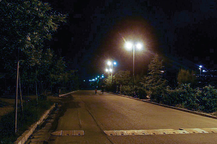 روشنایی پارک‌ها براساس معیار‌های مشخص است