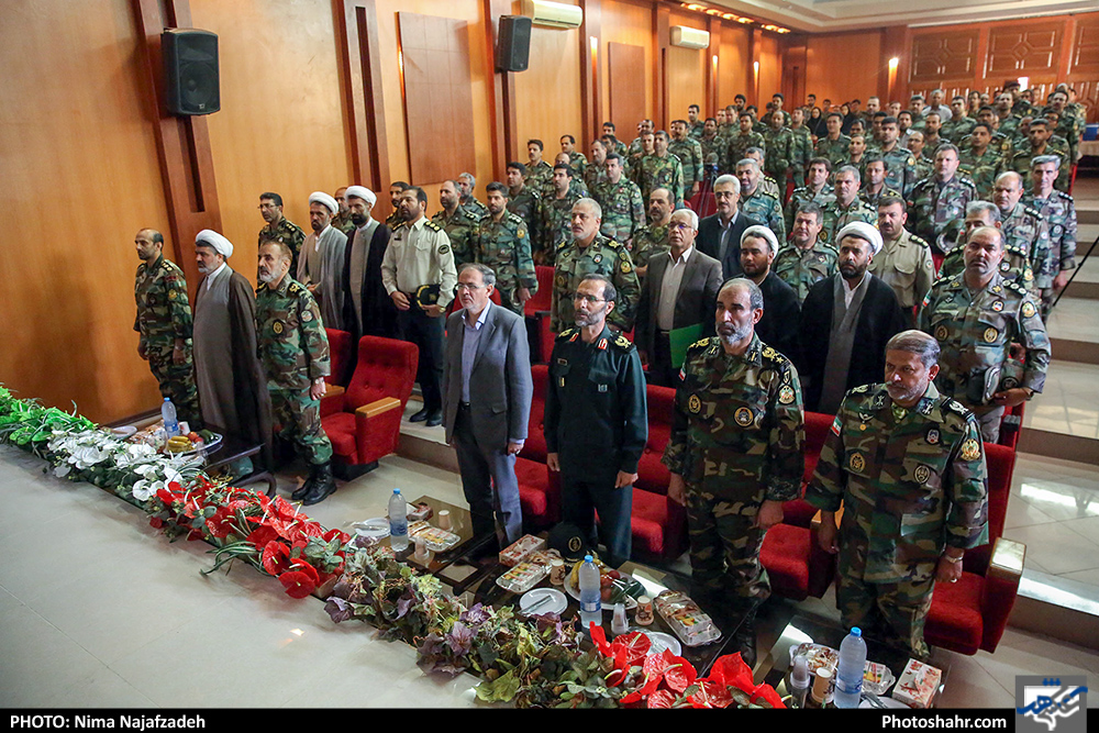 آیین تودیع و معارفه فرمانده لشکر 77 ثامن‌ الائمه