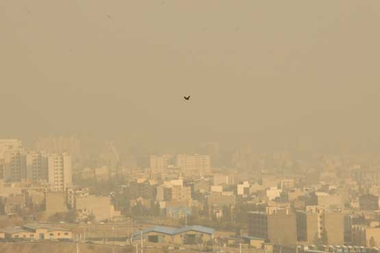 هوا در چهار منطقه کلانشهر مشهد آلوده است