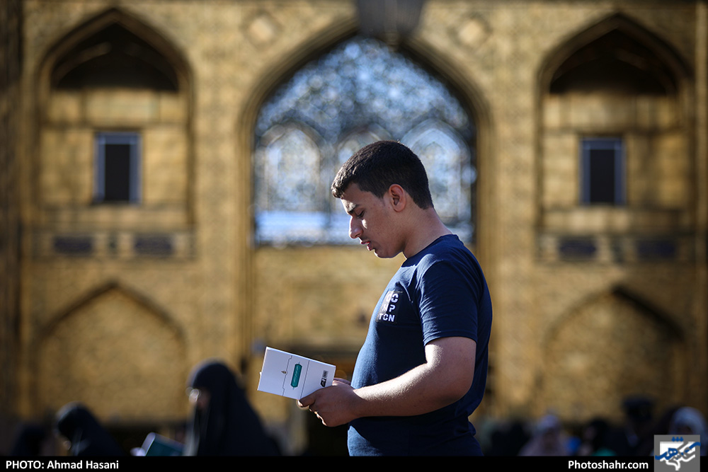 مراسم پرفیض دعای عرفه در حرم مطهر رضوی