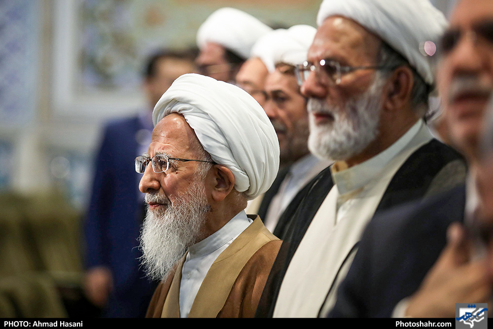 دیدار آیت‌الله جوادی آملی با نخبگان حوزه