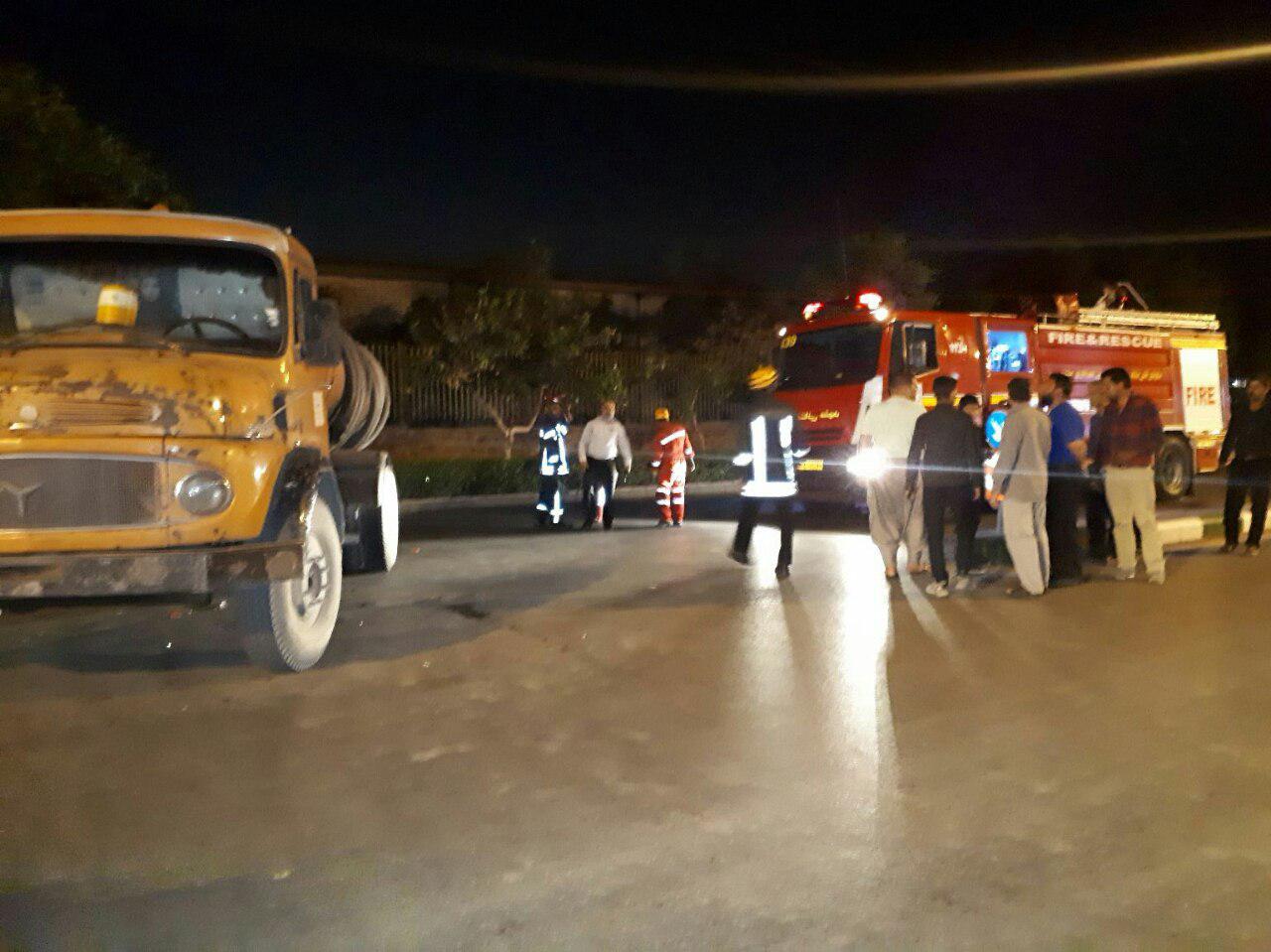 نوجوان حادثه دیده در مشهد