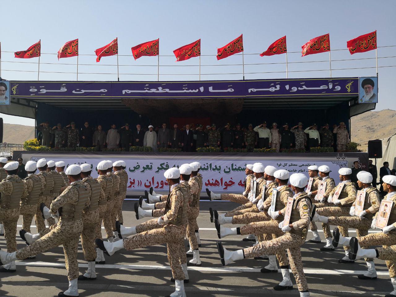 رژه یگان های مشهد