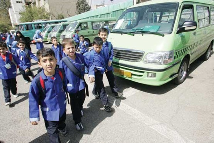 سرویس مدارس مشهد ۲۰ درصد گران شد