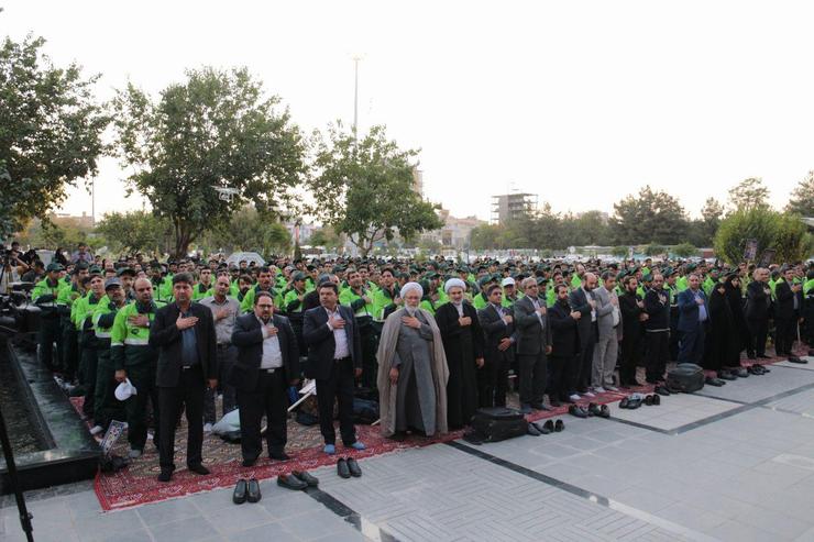 اعزام ۶۰۰ پاکبان شهرداری مشهد جهت خدمت به زائران اربعین حسینی