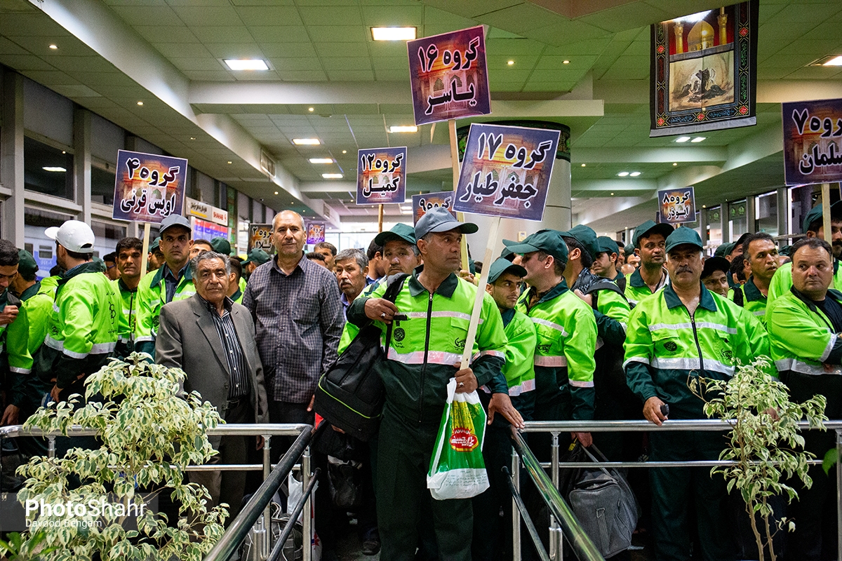 اعزام پاکبان ها به نجف