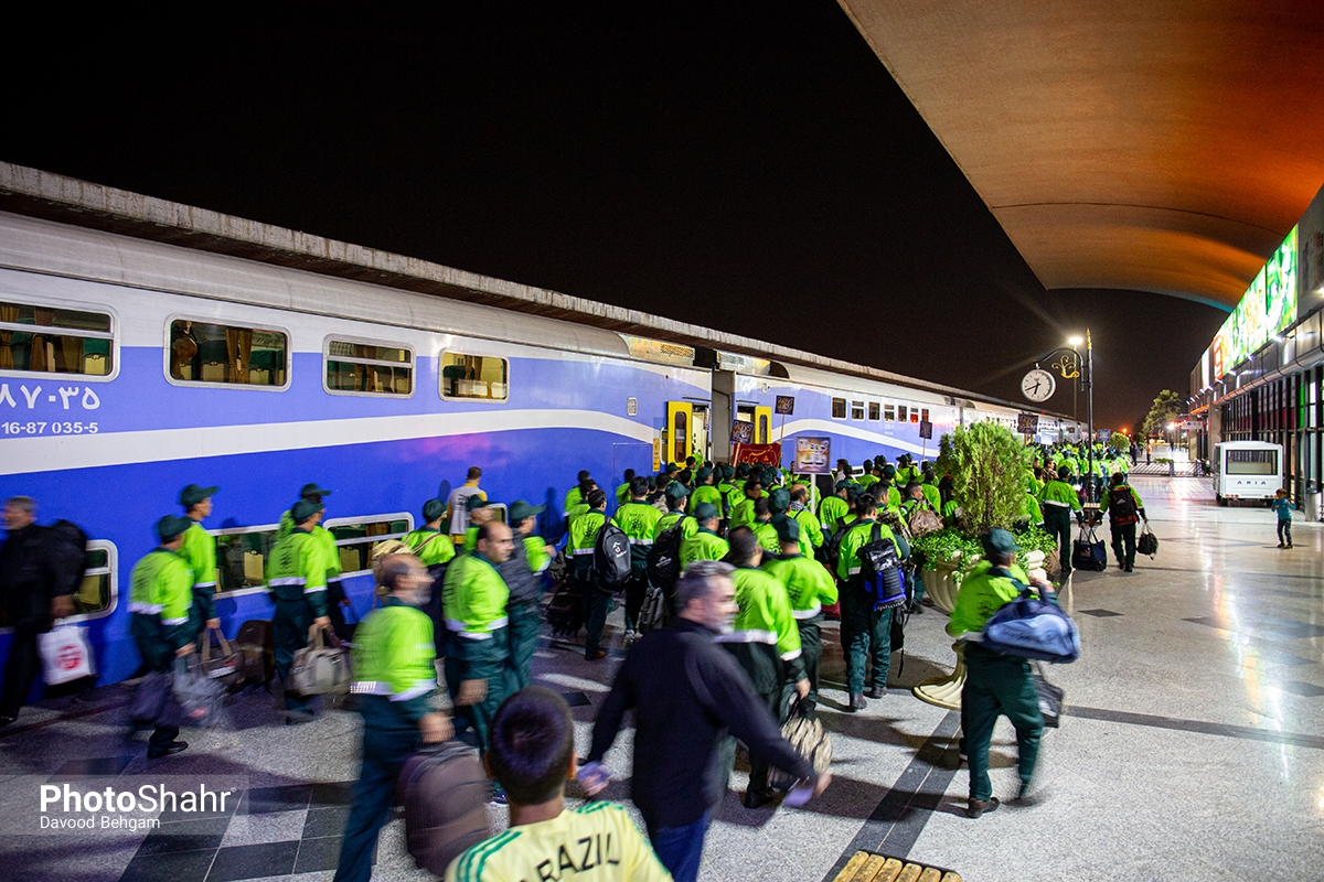 اعزام پاکبان ها به نجف