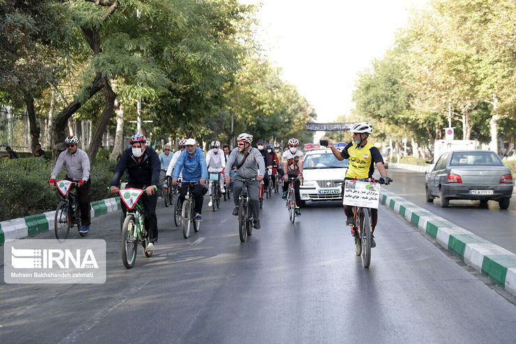 برگزاری همایش بزرگ دوچرخه سواری عمومی در مشهد