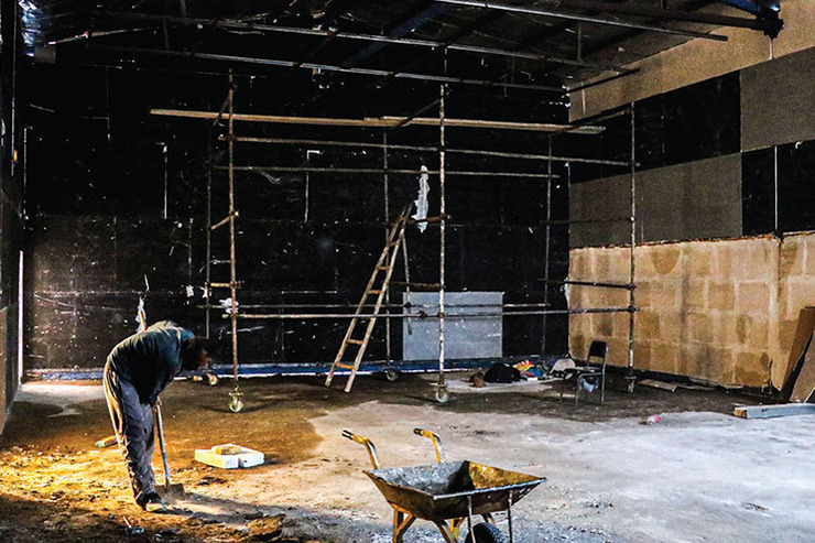 تعطیلات سالن اصلی تئاتر شهر مشهد برای تعمیرات