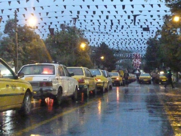 اعلام پلاک تاکسی‌های غیرفعال در روز‌های بارانی