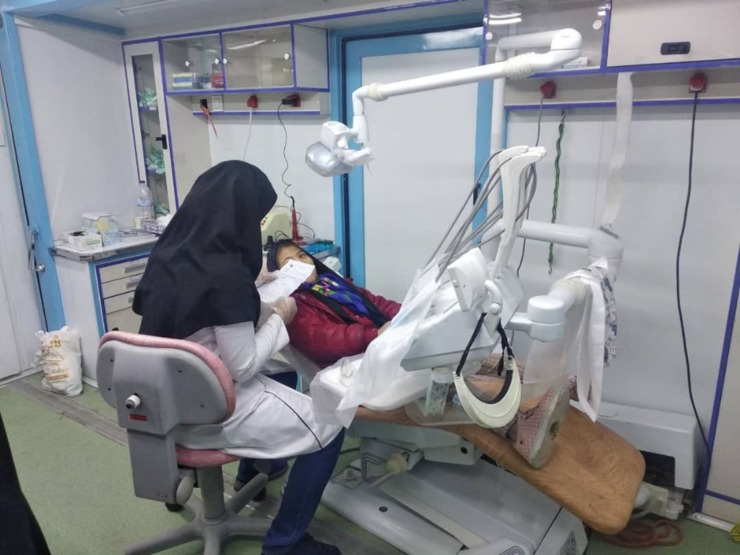 اردوی جهادی دندانپزشکان در حاشیه شهر مشهد