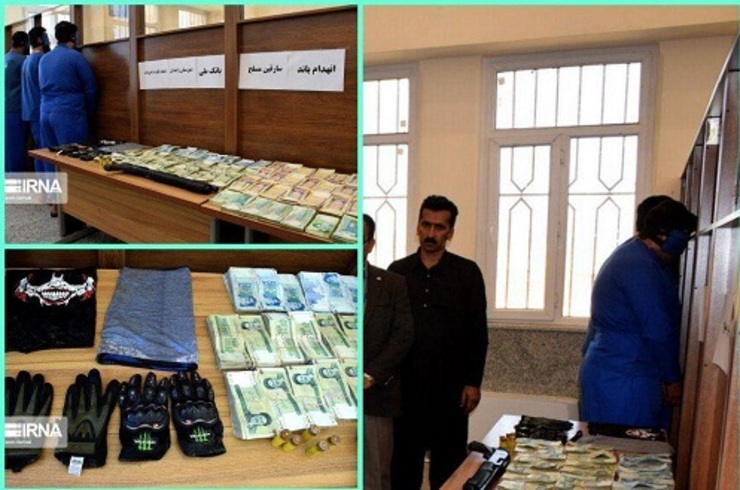 دستگیری سارقان بانک ملی زاهدان / همه پول‌های سرقت شده برگردانده شد