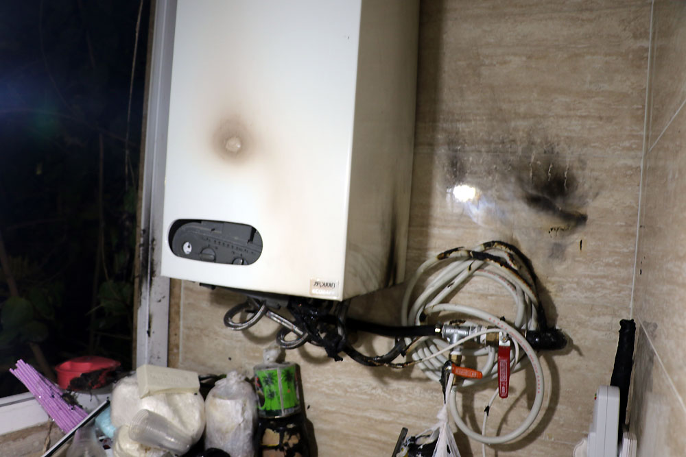 انفجار پکیج