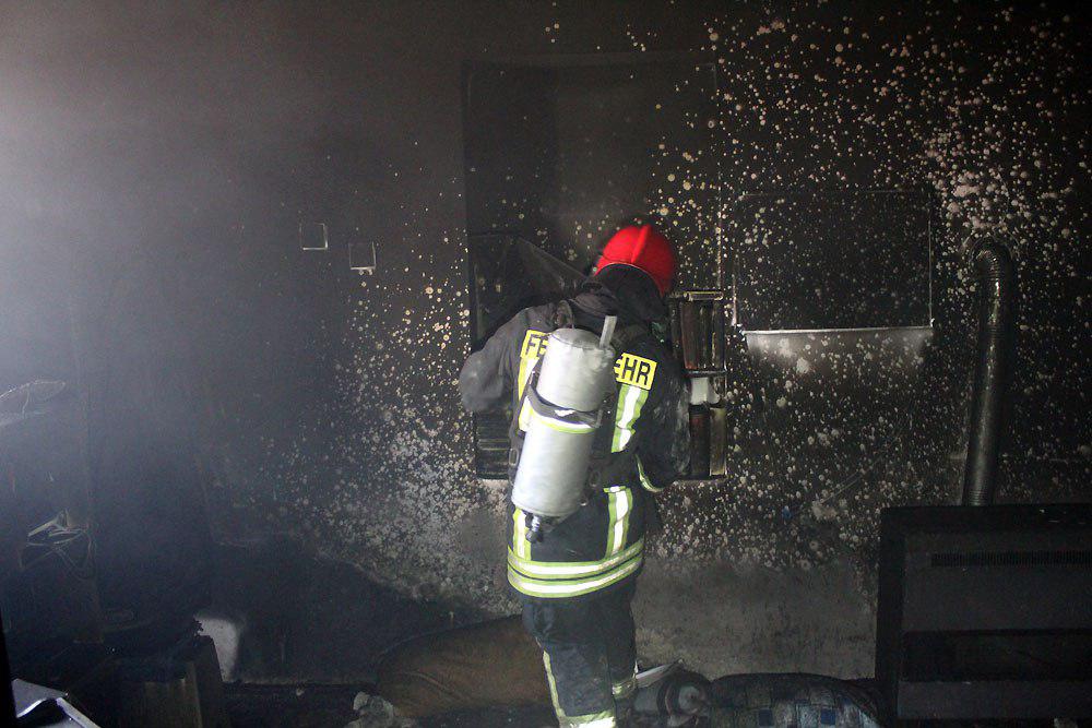 زوج میانسال مشهدی در آتش بی احتیاطی سوختند + تصاویر