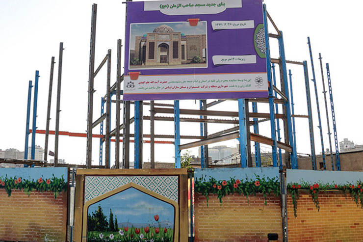 ۵ مسجد جدید ساخته می‌شود