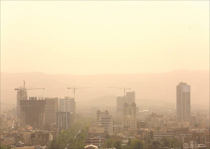شهروند خبرنگار/ آلودگی هوای مشهد