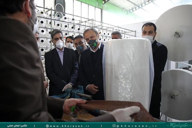 بهره‌برداری از یک واحد تولید ماسک در مشهد
