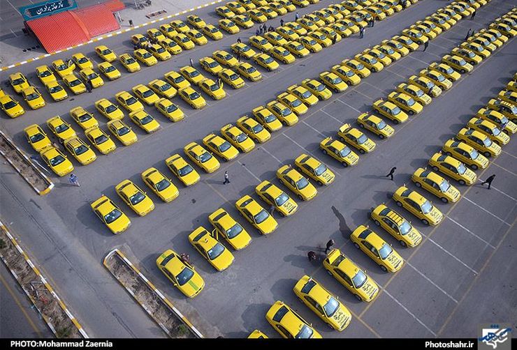 خزان بازار تاکسی زردها