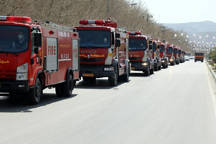 انجام ۶۸۷ عملیات آتش‌نشانی در بازه زمانی ۲۰ روزه در مشهد/۵۰ درصد تماس‌ها همچنان مزاحمی است
