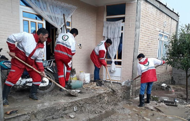 امدادرسانی به ۲۳ شهر و روستای درگیر سیلاب